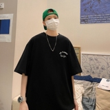 22夏季新款纯棉宽松情侣印花中性休闲港风短袖T恤Z08-P2838，男装T恤，星座805 (原301D-3)
