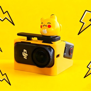 皮卡丘小叮当 DIY街拍套装 纸头哥NANO宝丽来相机壳 拍立得造型