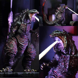 新核子哥斯拉可动手办 巨龙恐龙NECA玩具GODZILLA2怪兽之王限量版