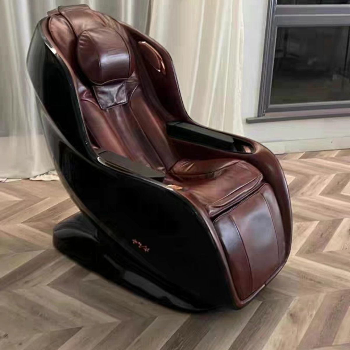 瑞多REEAD按摩椅VV4律动波兰进口头层纯牛皮椅4 s店正品送货上门