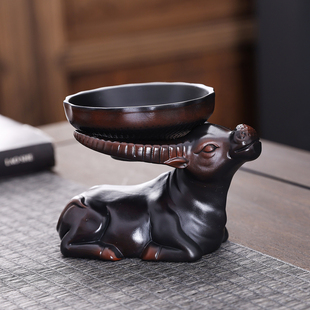 茶叶茶漏过滤器高端滤茶器单个茶漏托架高级泡茶分离器茶具配件