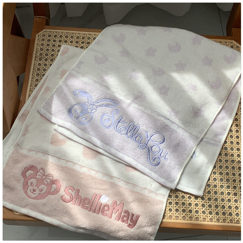 日单外贸纯棉新品可爱毛巾面巾