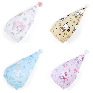 出口日本外贸余单柔软纯棉新品吸水干发帽干发巾浴帽擦头发巾睡帽