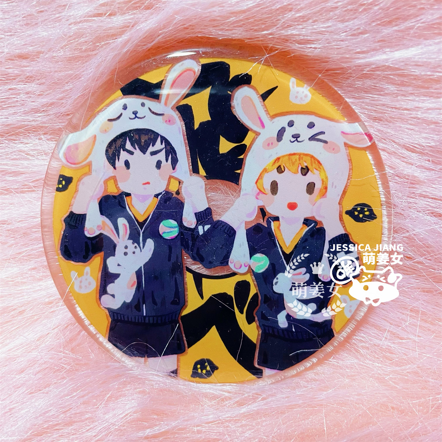 排球少年影日亚克力立牌吧唧