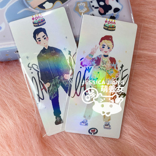 台剧奇迹陈柏文姜典陈毅艾迪可爱动漫BL同人镭射卡| 萌姜女