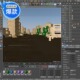 C4D折纸动画生长道路含材质贴图学习交流工程文件可修改不错哦