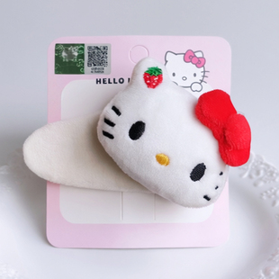 三丽鸥凯蒂猫正版HelloKitty少女心刘海夹碎发夹发卡发饰边夹发箍