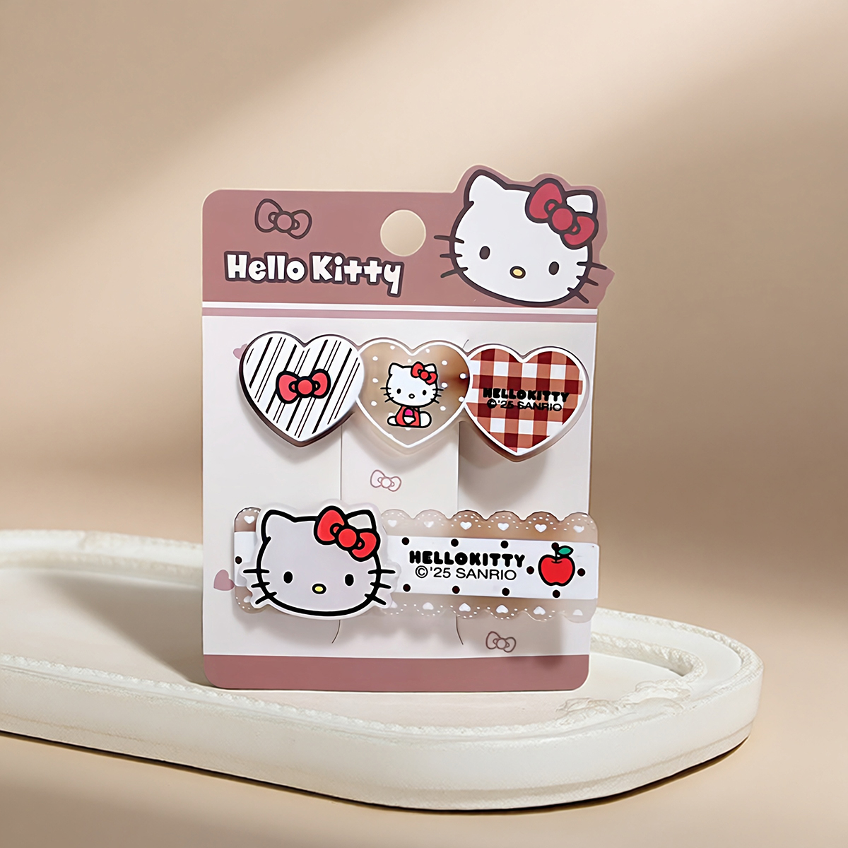 三丽鸥正版kt凯蒂猫少女心发夹