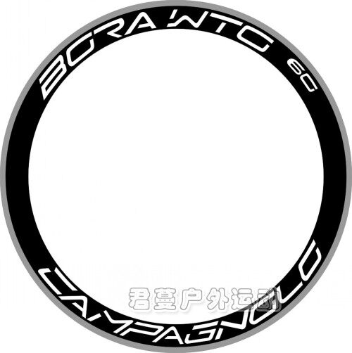 【只等有缘人】campagnolo bora wto 60公路自行车轮组碳刀圈贴纸