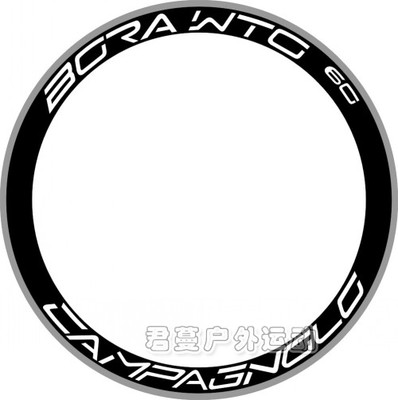 【只等有缘人】CAMPAGNOLO BORA WTO 60公路自行车轮组碳刀圈贴纸