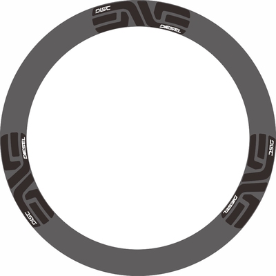 EVNE DIESEL公路车轮组贴纸自行车轮毂贴纸死飞刀圈贴个性单车