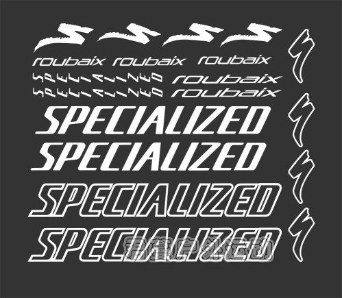 SPECIALIED山地车贴纸 闪电公路自行车反光贴纸ROUBAIX死飞车架贴