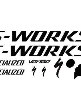 SWORK VENGE自行车架贴纸自行车架贴公路山地车架贴花车贴个性