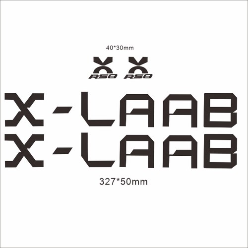 X-LAAB自行车车架贴纸防晒防水个性保护贴公路车山地车车架贴