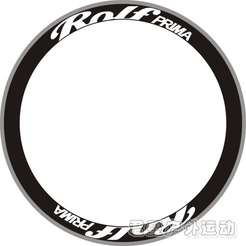 ROLF PRIMA公路车轮组碳刀圈贴纸 死飞自行车轮贴纸 刀圈保护贴