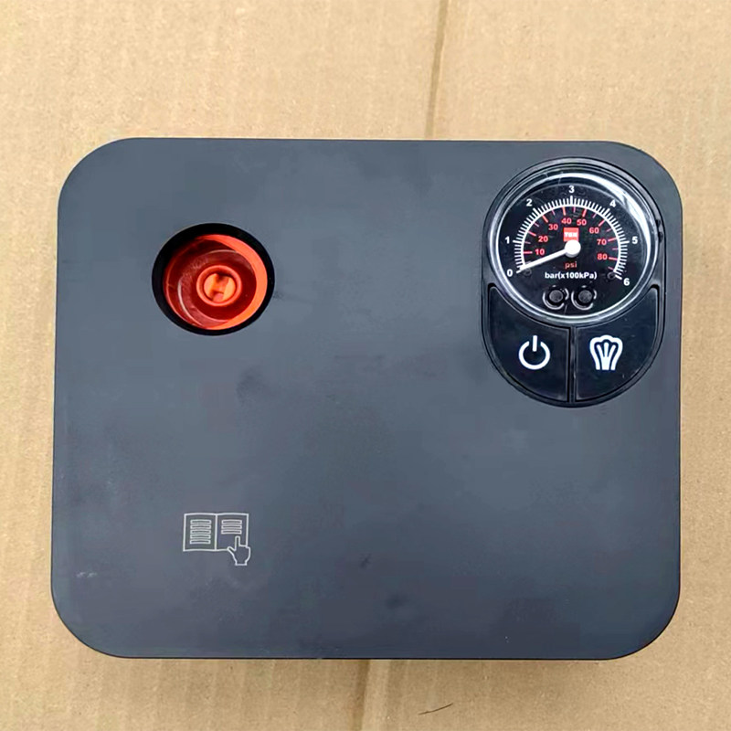 宝马马莎极氪等原车充打气泵小车轮胎通用180W12V15A点烟器取电
