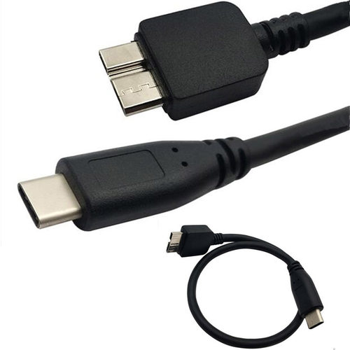 Type-C转MicroUSB3.0硬盘数据线