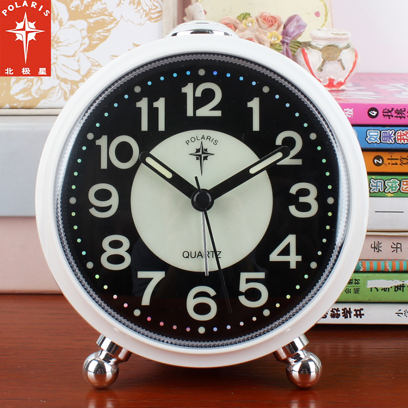 北极星夜光音乐贪睡小闹钟