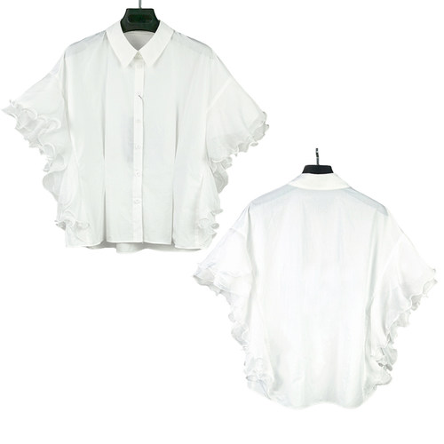 2026夏季新款女装S·D休闲百搭减龄棉衬衫设计感气质衬衣25220404