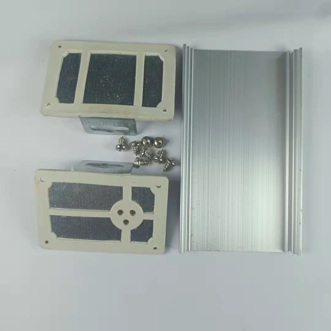 铝外壳全套可配本店升压模块铝合金外壳，全密封，配镙丝