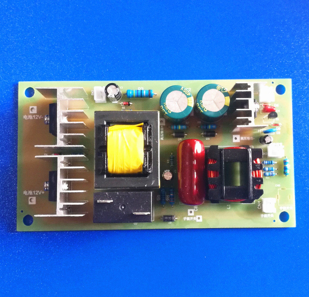 场效应管自激逆变器 混频单硅升压300w 12v输入 输出500v短路保护