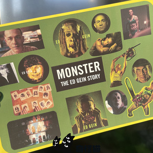 饰痛贴纸 GEIN谷子周边手帐收藏装 奇怪猫 剧系列怪物艾德盖恩ED