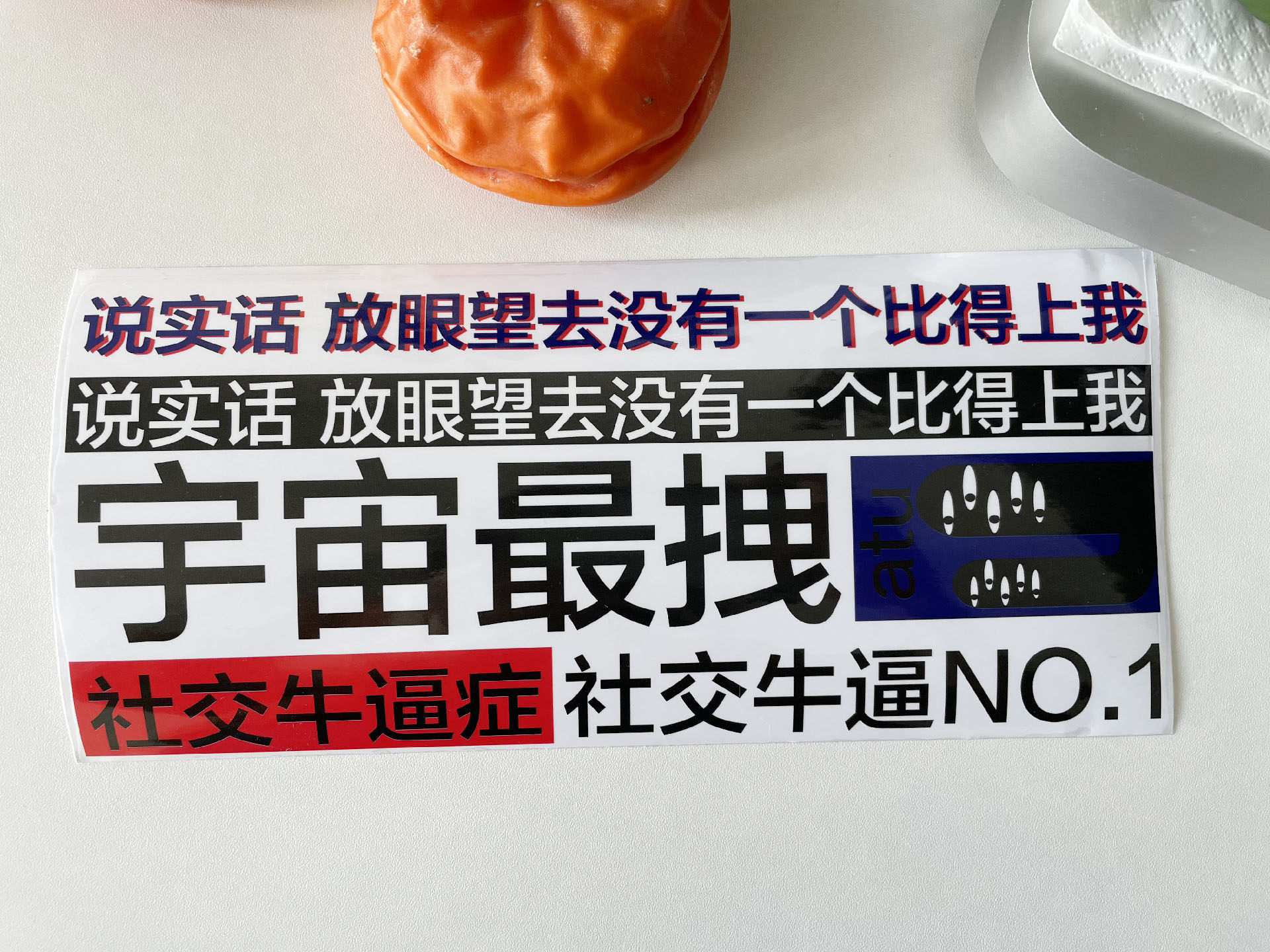 奇怪猫贴纸 社交nb症系列宇宙最拽