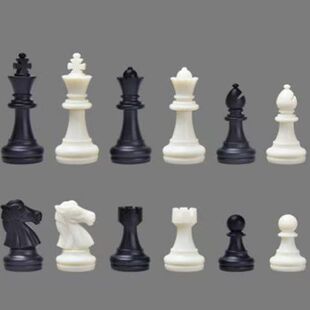 UB友邦磁性国际象棋单个棋子补子散子丢子儿童磁吸国际象棋子单买