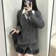 毛衣针织开衫 元 上衣 外套 学院风多色长袖 兮少女 JK制服纯色基础款