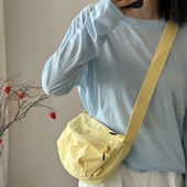 2025新款 时尚 百搭女士单肩斜挎背包休闲简约多隔层防泼水尼龙布包