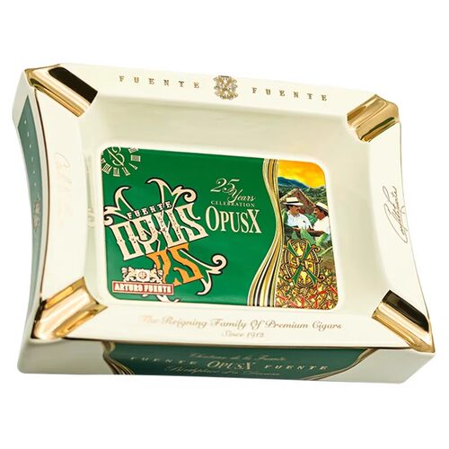 Fuente富恩特巨著20周年纪念雪茄专用烟灰缸OPUX大容量四位陶瓷