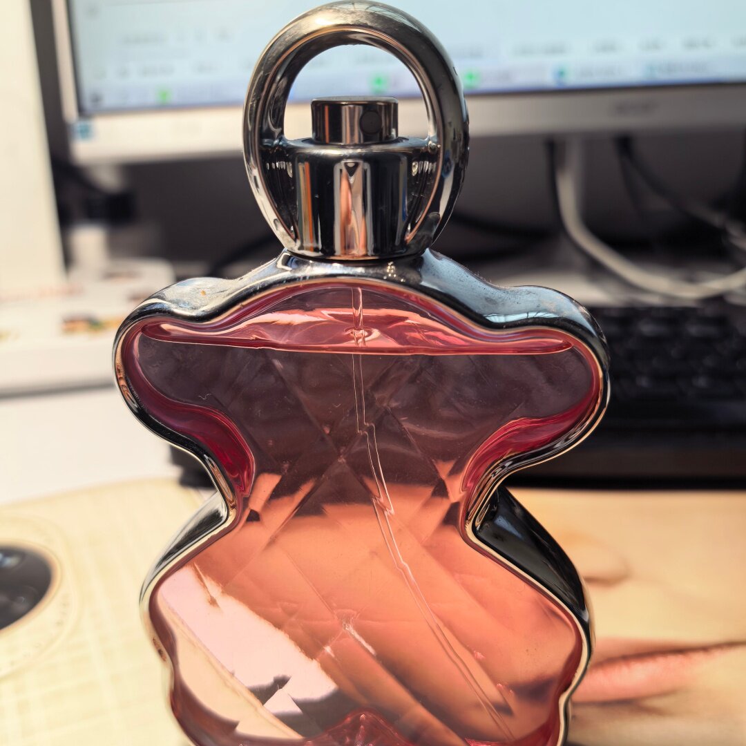 国现代购TOUS桃丝熊love me银色绿色粉红版小熊宝石女士浓香水