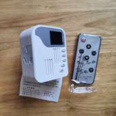 电暖器温控器电暖画墙暖插座式 可调温度碳晶板取暖器暖气片带遥控