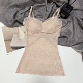 美体塑身衣超薄网纱收腹无袖 透气塑型内衣女束身上衣显瘦性感 夏季