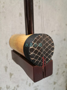 浙江婺剧徽胡 高音木杆京胡 精制仿乌木小竹筒徽胡 小木筒徽胡