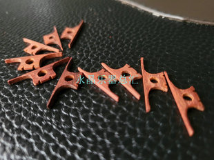 全手工精制小叶紫檀越胡码 专业越胡琴码 主胡琴码 越剧主胡码