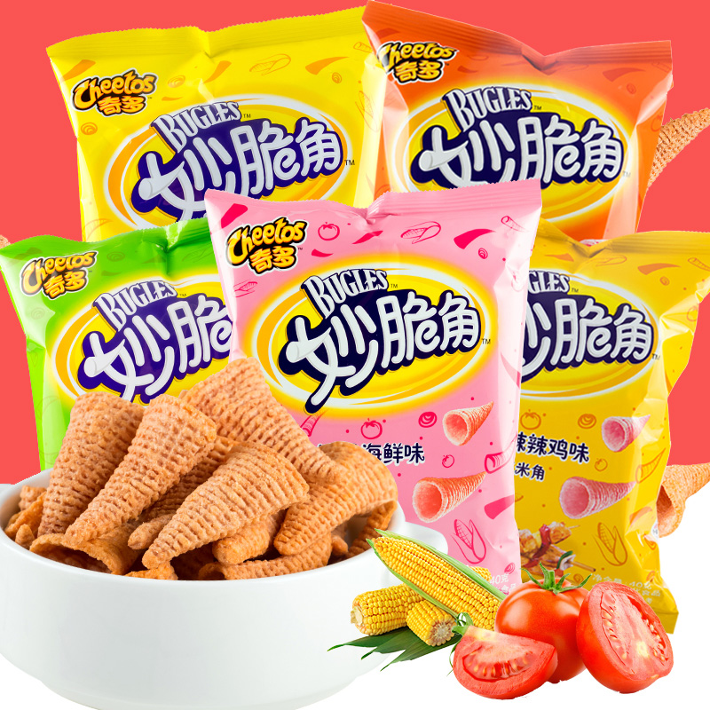 ÀÖÊÂÆæ¶àÃî´à½Ç40g*10°üÈý½ÇËþ¼â½Ç´àÊíÆ¬ÕûÏäÅú·¢Å®ÉúÁãʳ´óÀñ°ü