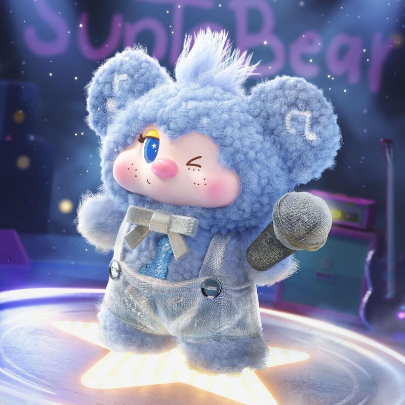 【王俊凯同款】JOTOYS我就是魔法蒜头熊盲盒潮玩手办毛绒摆件挂件