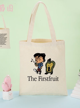 NCT李马克同款周边SOLO专辑应援The Firstfruit周边帆布包纪念包