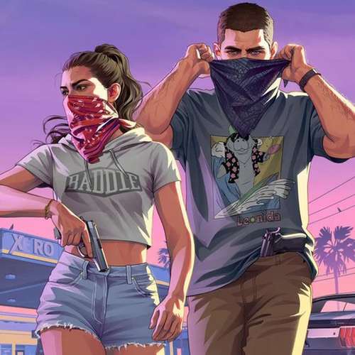 GTA6游戏侠盗猎车手同款连帽卫衣cos服加绒秋冬季男士百搭上衣服