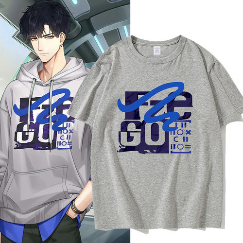 现货光与夜之恋指间意动萧逸cos卡面同款周边衣服2026夏季短袖T恤