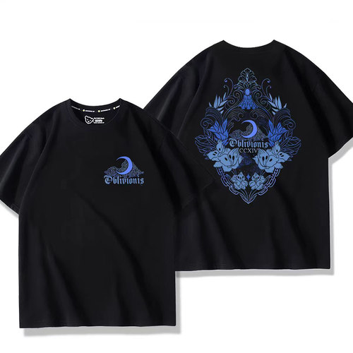 Ave MujicaxGEKIROCK联动丰川祥子ObIivionis周边短袖T恤夏衣服