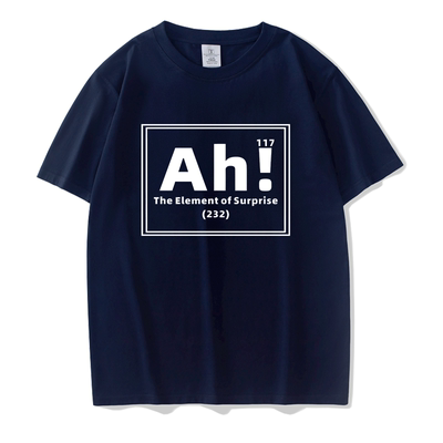 挽救计划高司令Ah is the element of surprise同款周边短袖t恤衫