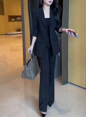 今年流行特惠23623大爱美依缘2025秋季新款御姐风西服套装修身