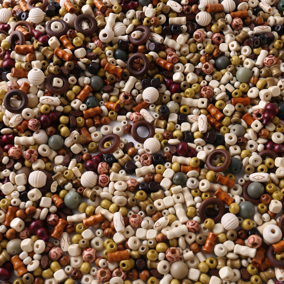 新中式原木珠菩提混搭串珠