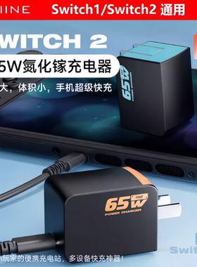 良值 (IINE)任天堂Switch NS1/NS2主机充电器TV底座电源PD65W快充