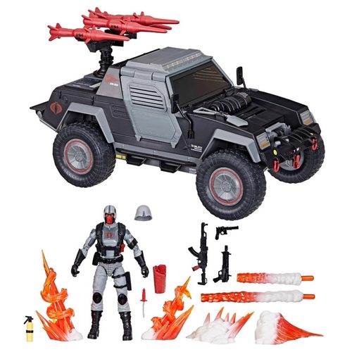 ML孩之宝 gijoe 毒刺吉普车蛇兵驾驶员 6寸1/12可动载具人偶兵人
