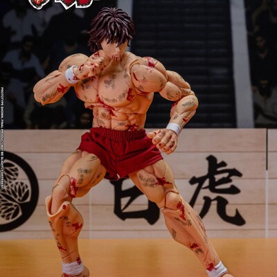 StormToys范马刃牙战损版 2024会场限定血版6寸1/12可动人偶手办