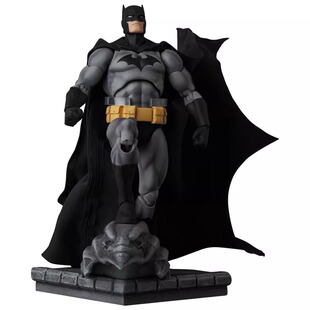 现货全新 MAFEX No 126 缄默蝙蝠侠 黑色带地台 6寸1/12可动手办