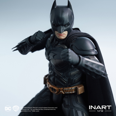 现货 INART 蝙蝠侠黑暗骑士崛起 贝尔  6寸1/12可动人偶